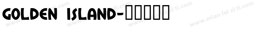 Golden Island字体转换